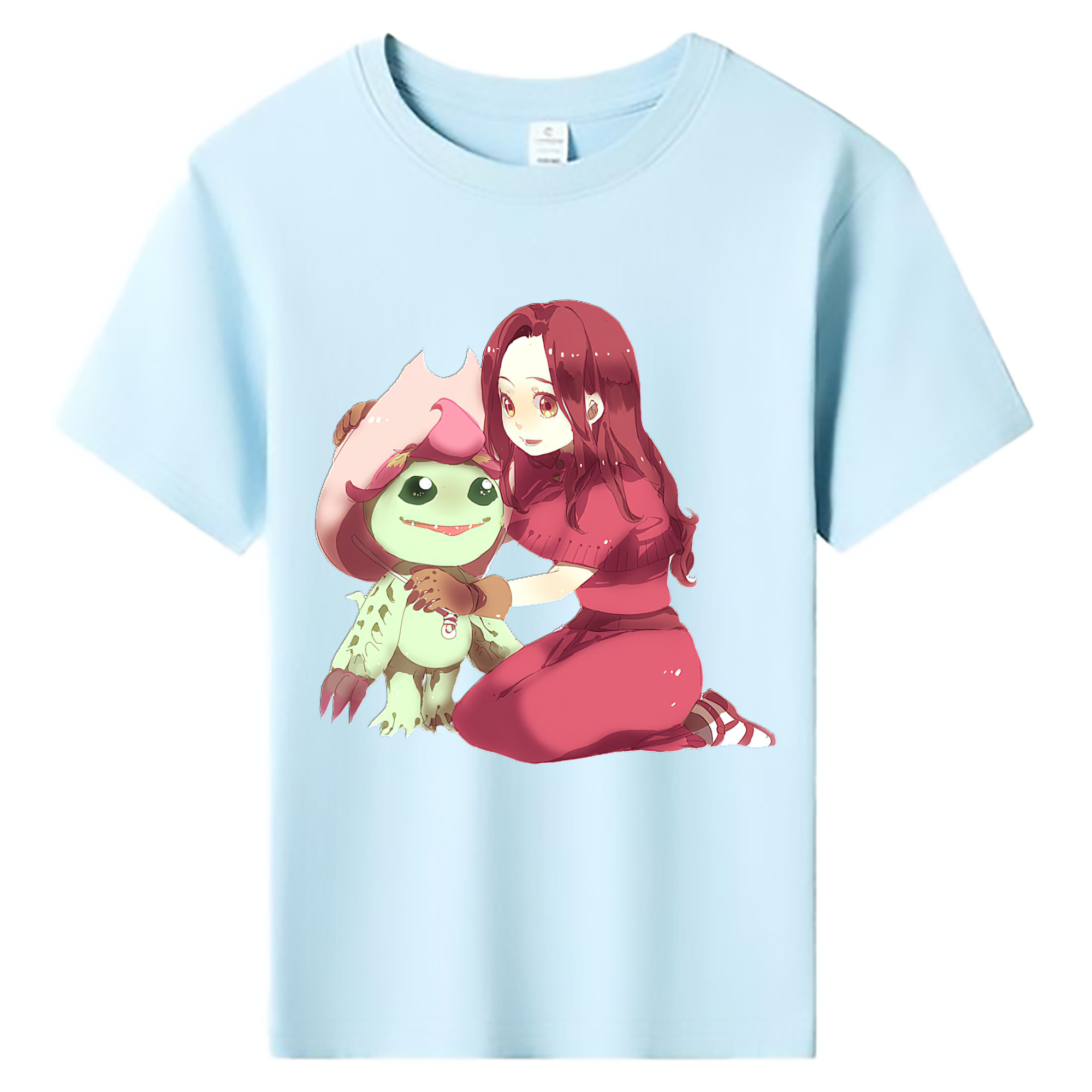 （画像用） Digimon デジタルモンスター/デジモン 綿100％キッズTシャツ（フロントプリント）